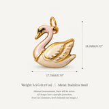 Enamel Bird Pendant Charms Necklace Bracelet DIY Jewellery Making Findings