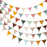 Children's Bunting 10 Triangle Flags with Tassles Party Decor Carnival Banner Garland 2.6M/8.5FT