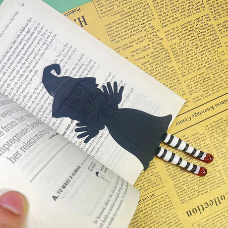 Squished Wicked Witch of the East's Ruby Red Heels Bookmark