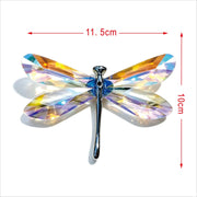 Rainbow Prism Butterfly & Dragonfly Figurine Glass Decor