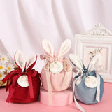 Easter Bunny Bags Velvet Rabbit Ears Gift Packing Chocolate Candy Bags