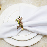 12PCS Leopard or Tiger Napkin Rings Table Decoration
