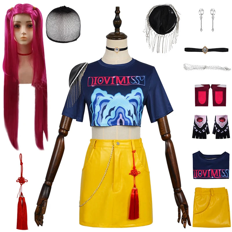KPop Mira Zoey Rumi Demon Hunters Child Teen Adult Halloween Costumes