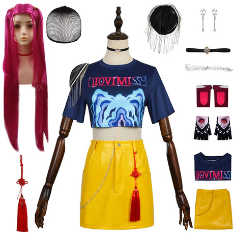 KPop Mira Zoey Rumi Demon Hunters Child Teen Adult Halloween Costumes