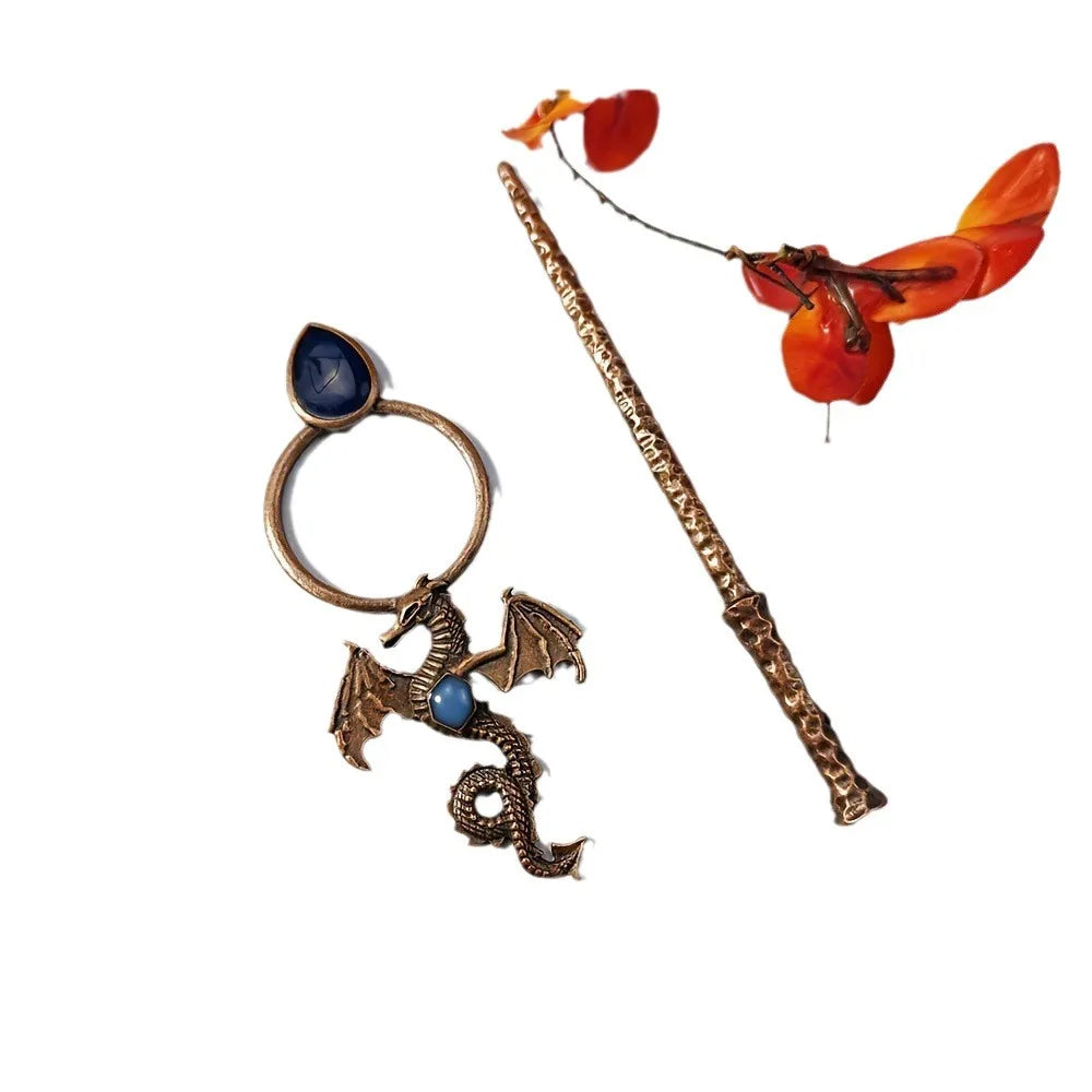 Flying Dragon Middle Ages Hairpin