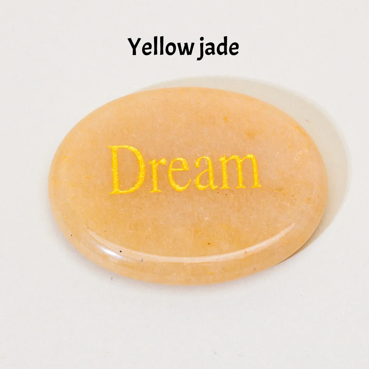 Natural Crystal Thumb Worry Stone for Meditation Anxiety Charkas