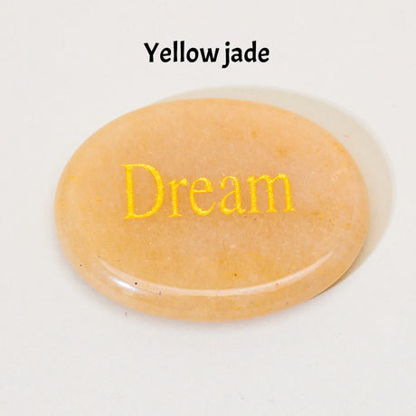 Natural Crystal Thumb Worry Stone for Meditation Anxiety Charkas