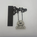 Bookshelf Decor Literary Hangable Signs Gifts for Book Lovers