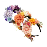 Fabric Flower Goddess Hairbands