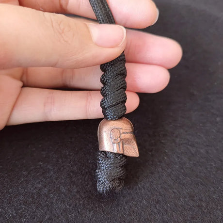 Warriror Helmets Paracord Beads Lanyard Dreadlock Beard Bead