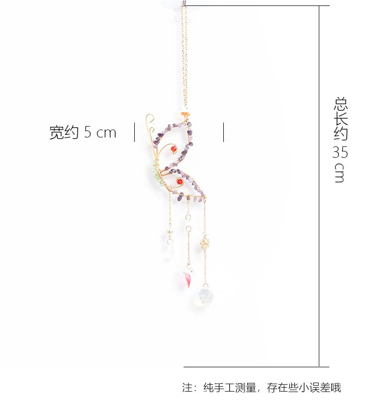 Butterfly Sun Catchers Crystal Prisms Rainbow Maker Home Decor