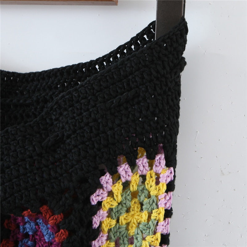 Knitted Granny Square Jumpers, Tops and Skirts