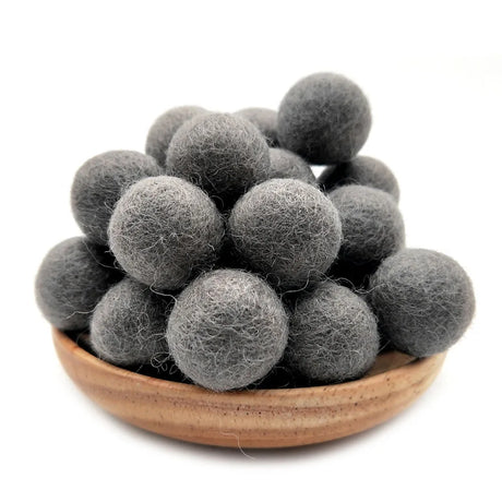 FIFTY 2cm Wool Felt Balls 100% Wool DIY Handmade Craft Supplies