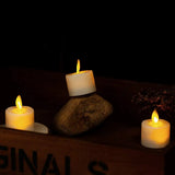 Flameless Moving Wick LED Candles With Remote Control