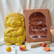 Farm Treats Wooden Cookie Moulds with Animals Patterns, Bird, Goose, Horse, Hedgehog, Flowers