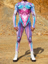 Candy Robot Cosplay Bodysuit Jumpsuit Festival Party Rave Outfits