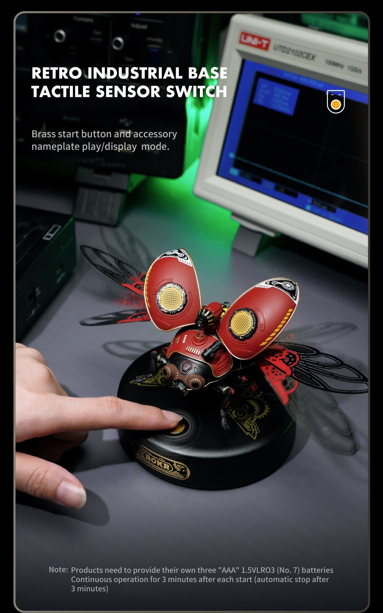Biopunk Scout Beetle DIY 3D Model Kit