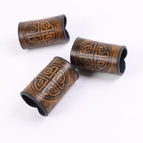 Viking Hair Cuffs Set Coils and Rings for Braids
