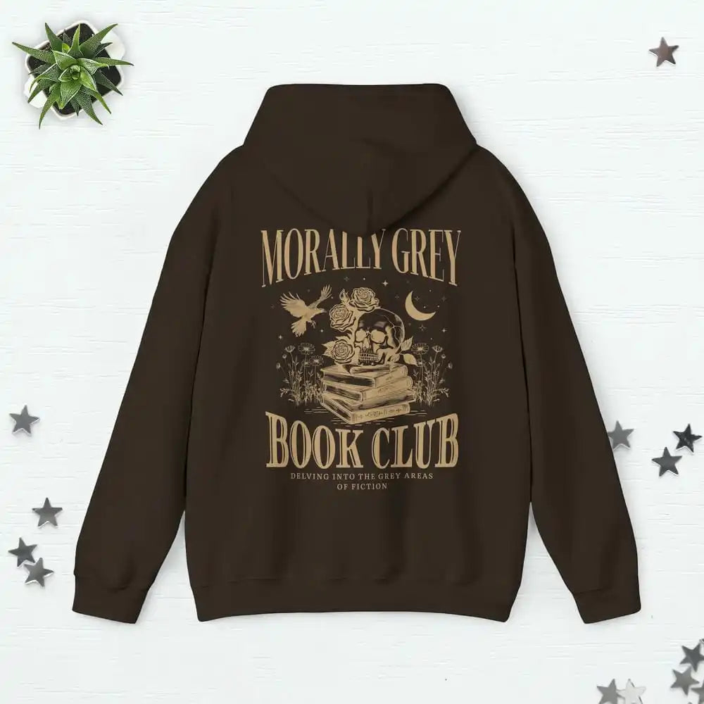 Morally Grey Book Club Sweater Unisex Book Lover Sweatshirt