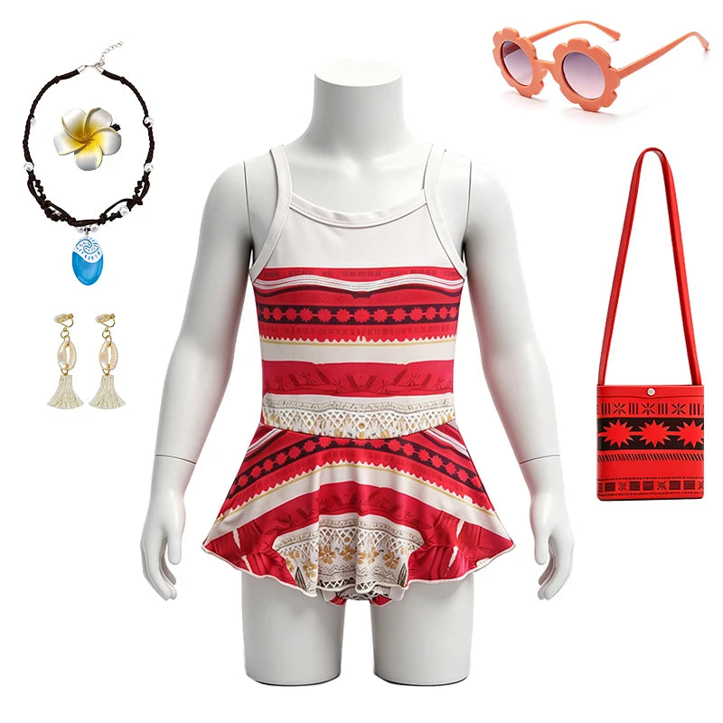 Princess Moana Little Girls Swimsuits