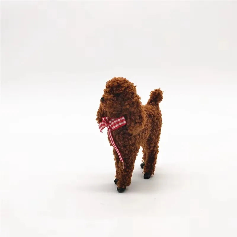 9cm Teddy Dog Mini Poodle Plushie Toy