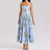 Olivietta's Floral Print Midi Sundress