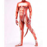 Animal Cosplay Carnival Costume Adults Bodysuit Unisex with Paws and Tail