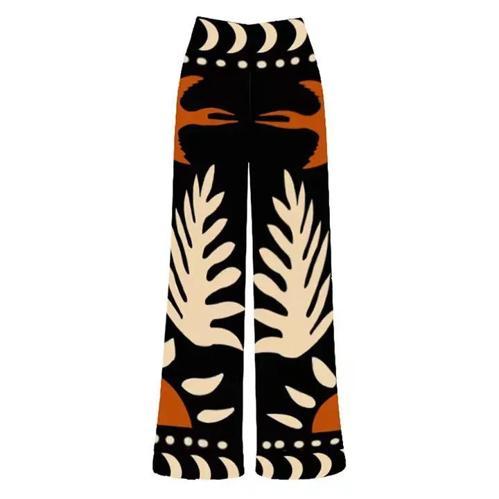 Island Graphic Summer Swimsuits Cover Up Pants Skirts Swimwear