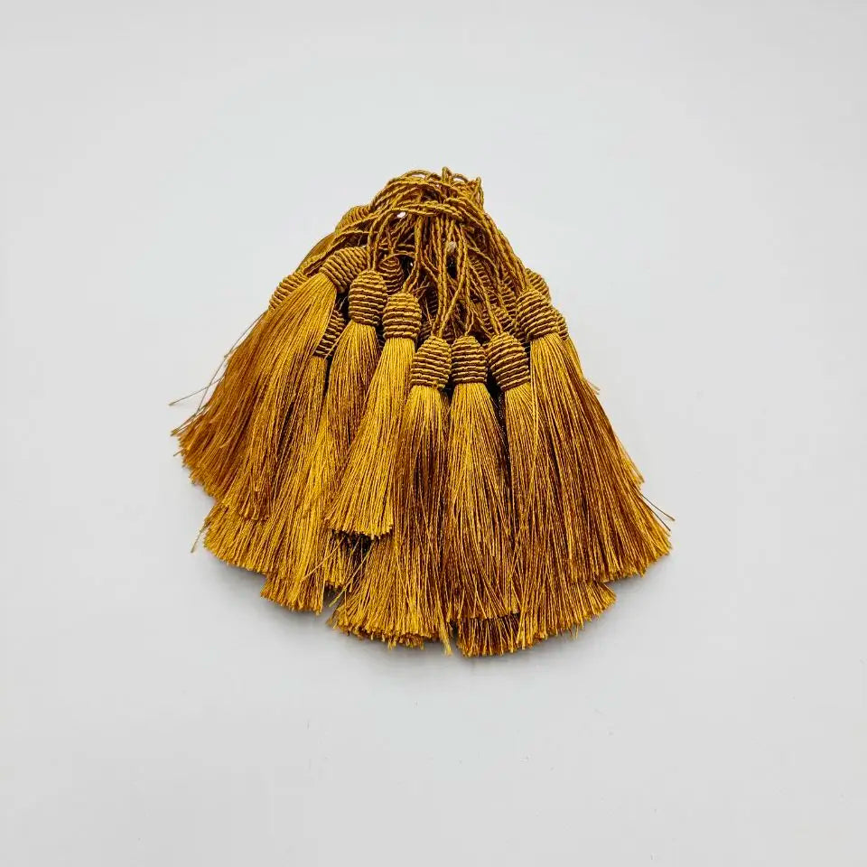 2-50pcs/lot 15cm Hanging Rope Silk Tassels Fringe Sewing Bang Tassel Trim Key Tassels for DIY Embellish Curtain Accessories