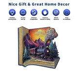 Book Adventures Unique Shape Wooden Jigsaw Puzzles
