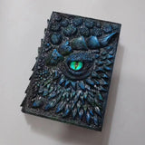 Dragon's Eye Embossed Resin Notebook A5 Journal
