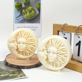 Sun Moon Faces DIY Soap Silicone Mould Candle Making Chocolate Baking Tool