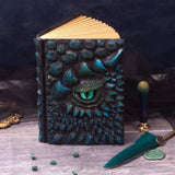 Dragon's Eye Embossed Resin Notebook A5 Journal
