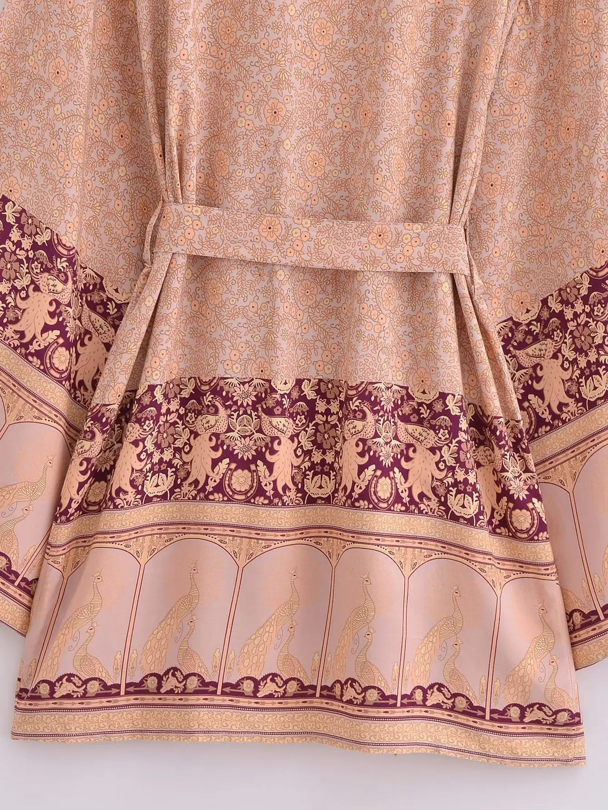 Farrah's Boho Short Kimono Robe