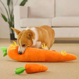 Carrot Plush Toy Pet Chew Toy