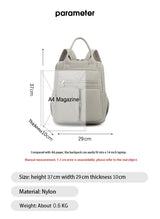 14 Colour Fun Backpacks Waterproof Zipper Multi-pockets Travel School Laptop Bags