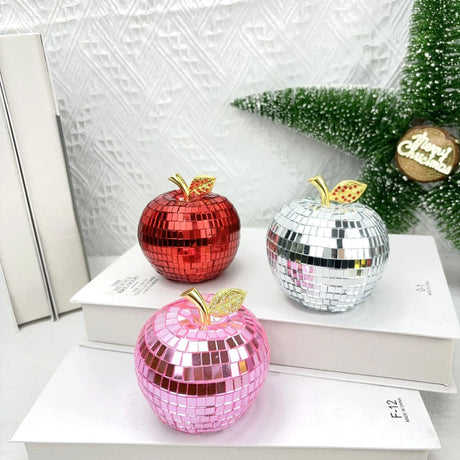 Disco Ball Teacher's Apples
