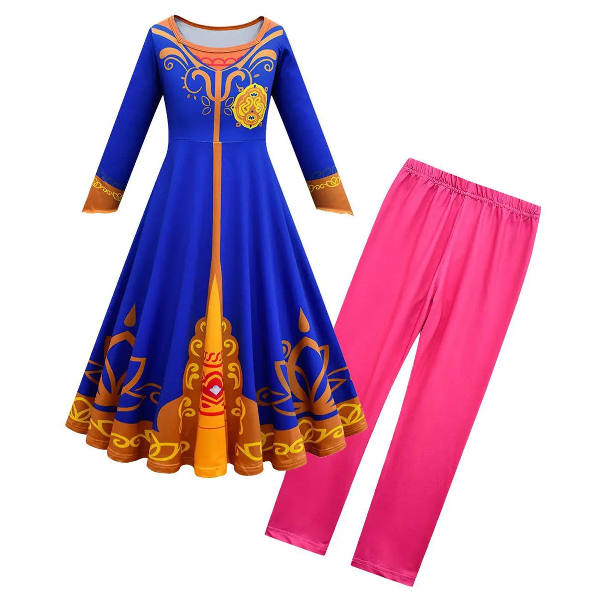 Mira Royal Detective Kids Cosplay Girl Fancy Dress Halloween Gown And Cloak Costume