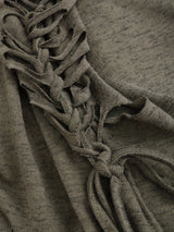 Goblincore Ragged Grunge Hooded Top