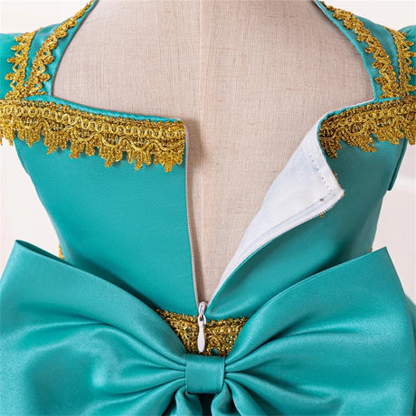 Toddler Princess Alice Belle Jasmine Mermaid Dress Baby Halloween Cosplay Costume