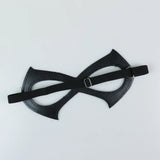 PU Leather Half Face Cat Woman Mask Halloween Masquerade Party