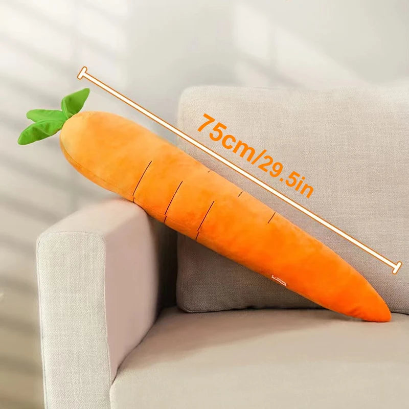 Carrot Plush Toy Pet Chew Toy