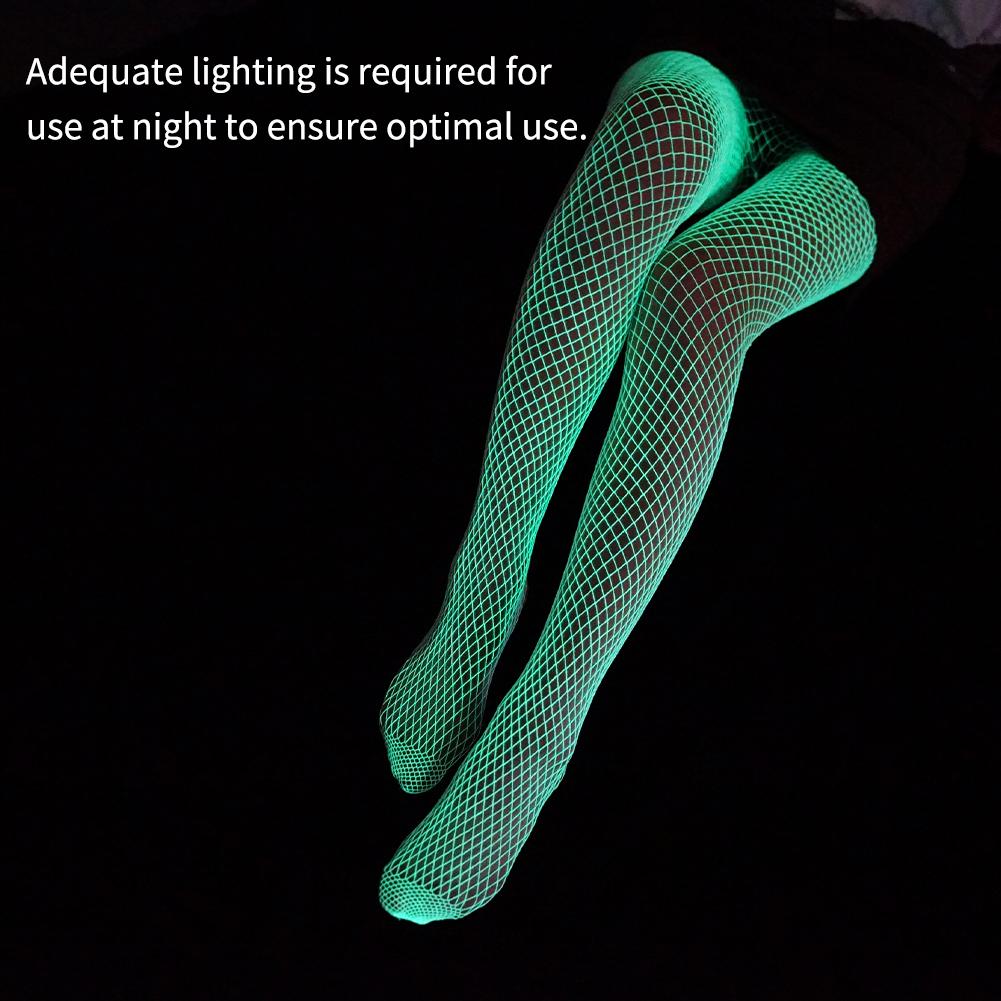 Glow in the Dark Fishnet Stockings and Body Suits