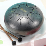 6 Inch Steel Tongue Drum Set Percussion Musical Instrument