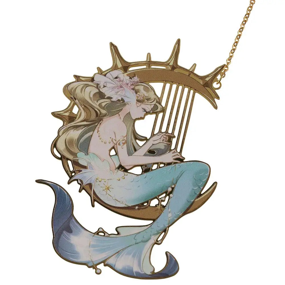 Mermaid Metal Bookmark for the Book Lover