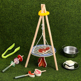 Baby Camping Barbecue Set Toy Role-Playing Camping Scene Immersive Play Gift for Children