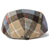 Winter Wool Plaid Cabbie Beret Caps