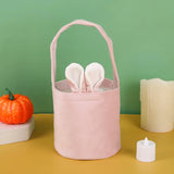 Velvety Easter Egg Hunt Rabbit Bags