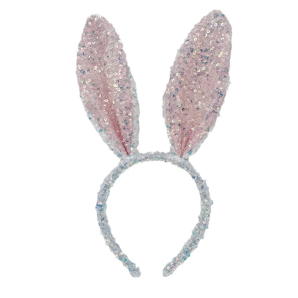 Sparkly Easter Bunny Headbands
