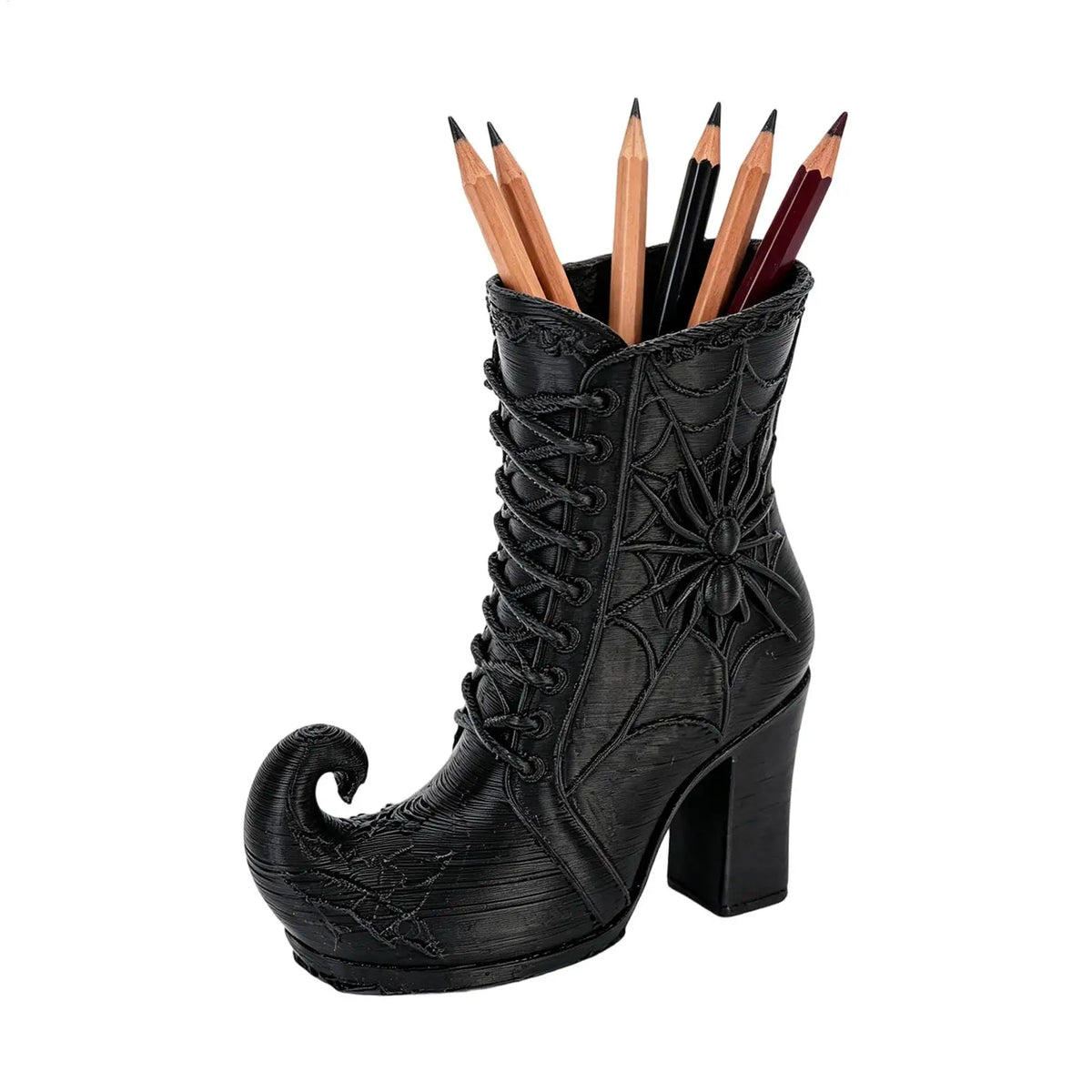 Witch's Boot Pen Holder Vase 3D Printed Decor Gift